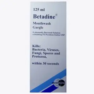 Betadine Mouthwash 125ml