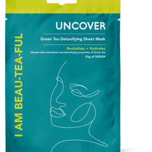 Uncover Green Tea Detoxifying Sheet Mask 25 g