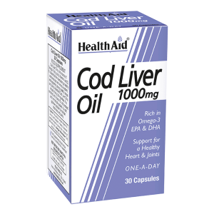 Health Aid Cod Liver Oil 1000MG 30S