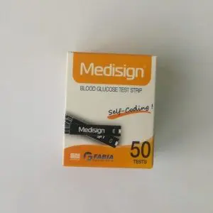 Medisign Blood Glucose Strips 50S