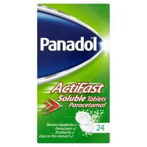 Panadol Actifast Soluble TABS 24s