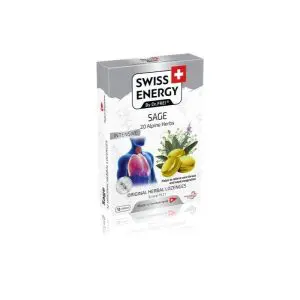 Swiss Herbal Lozenges Sage 12s