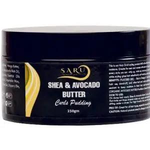 Saru Organics Shea and Avocado Curls Pudding 250 ml