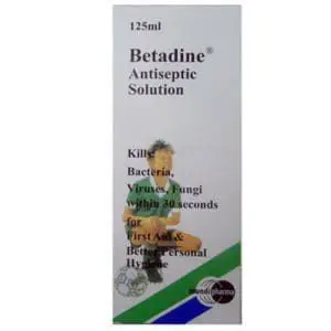 Betadine Antiseptic Solution 125 ml