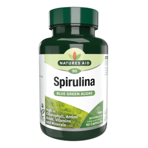 Natures Aid Spirulina Caps 90s