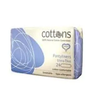 Natural Cotton Panty Liners 24S