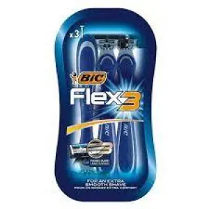 Bic Pouch Pack 3 Blades Men -4Pcs