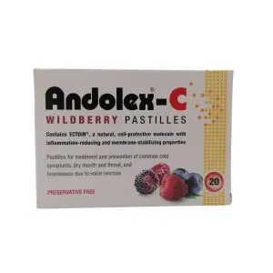 Andolex-C Wild Berry Pastilles 20S