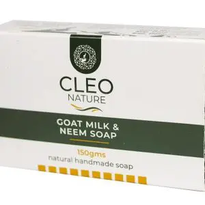 Cleo Nature Goat & Neem Soap 150Gm