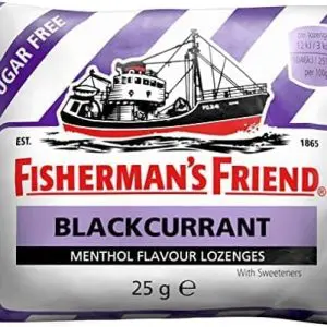 Fishermans Friend Lozs 25G Blackcurrant