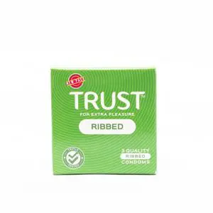 Trust Condoms Ribbed 24S