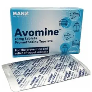 Avomine Trave Sickness Tablets 10S