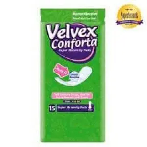 VELVEX CONFORTA MATERNITY PADS 15PCS