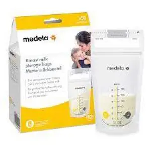 MEDELA BREAST MILK STORAGE BAGS (50 PIECE PACK)