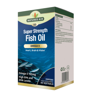 Natures Aid Super Strength Omega 3 1200Mg 60S