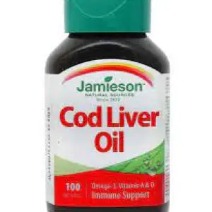 Jamieson Cod Liver Oil Softgels 100S