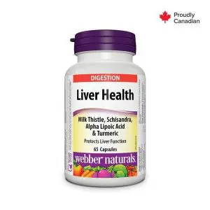 Webber Naturals Liver Health Capsules 65S