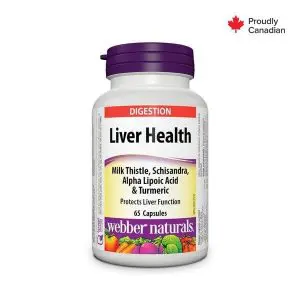 Webber Naturals Liver Health Capsules 65S