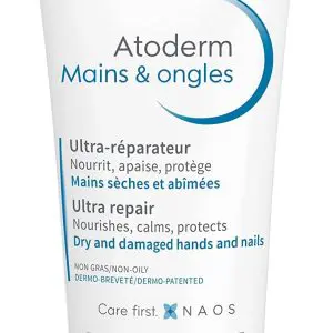 Bioderma Atoderm Ultra Repair Hands & Nails Repair Cream For Dry & Damaged 50Ml