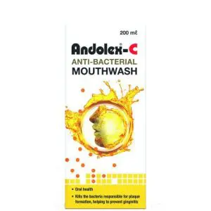 Andolex-C Antibacterial Mouthwash 200Ml