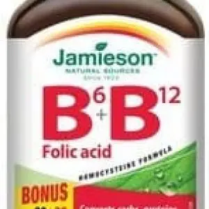 Jamieson B6+B12 And Folic Acid Tablets 110S