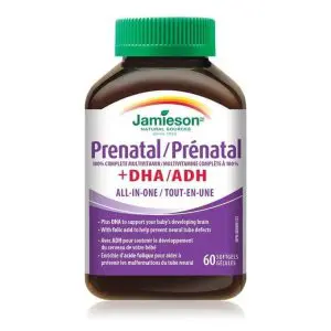 Jamieson Prenatal 100% + Dha Soft Gels 60S