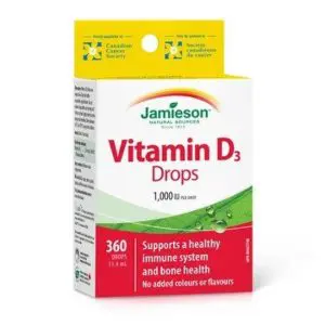 Jamieson Baby D -Vitamin D 3 Drops For Infants 360 Drops