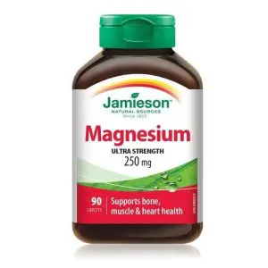 Jamieson Magnesium 250Mg Caplets 90`S