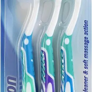 Beauty Formulars Active Multi Action Toothbrush ( 3 Pack)