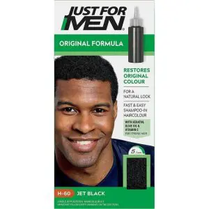 Just For Men Hair Dye-Natural Jet Black*H60