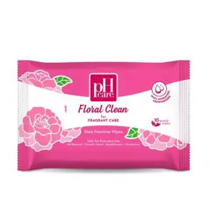 Ph Care Floral Clean Wipes 10'S