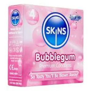 Skins Condoms Bubblegum 4S