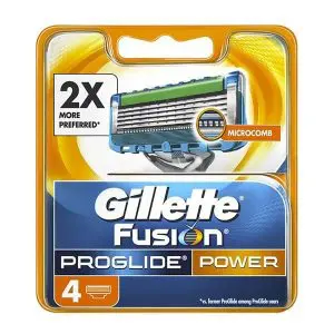 Gillette Fusion Proglide Power Blades 4'S