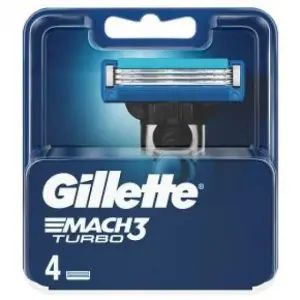 Gillette Mach 3 Turb0 Blades 4'S