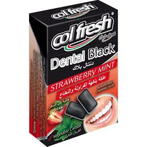 Colfresh Gum Dental Black Strawberry Mint 50G