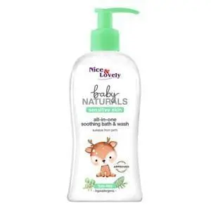 Nice & Lovely All In One Baby Bath & Wash 300Ml