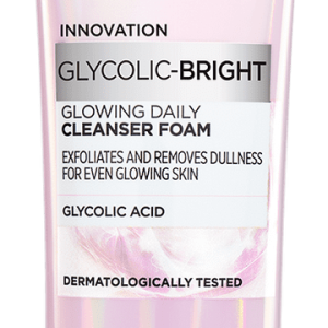 L’Oréal Paris Glycolic Bright Face Cleanser Foam 100Ml