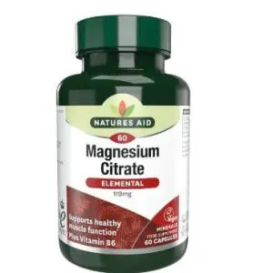 Natures Aid Magnesium Citrate 119Mg 60S