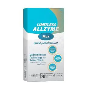 Limitless  Allzyme Max Tablets 20S