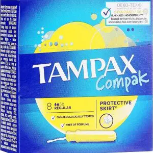 Tampax Compak Reqular 8'S