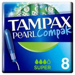 Tampax Compak Super 8'S