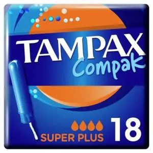 Tampax Super Plus 18'S