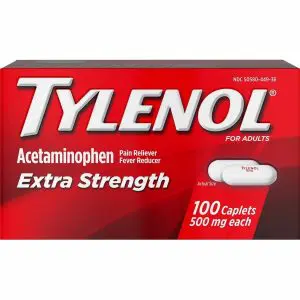 Tylenol Extra Strength Caplets 100S