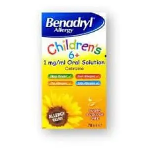Benadryl For Allergy  Solution 70Ml