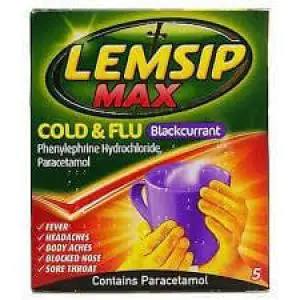 Lemsip Max Cold &Flu  B/Current Satchets 5S