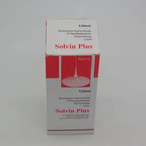 Solvin Plus Expectorant 60Ml