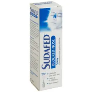 Sudafed Decogestant (Blocked) Nasal Spray