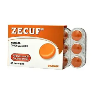 Zecuf Lozenges Herbal Orange
