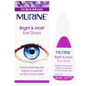 Murine Bright & Moist Eye Drops 15Ml