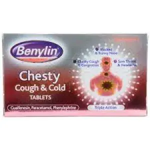 Benylin Chesty Cough & Cold Tablets 16S